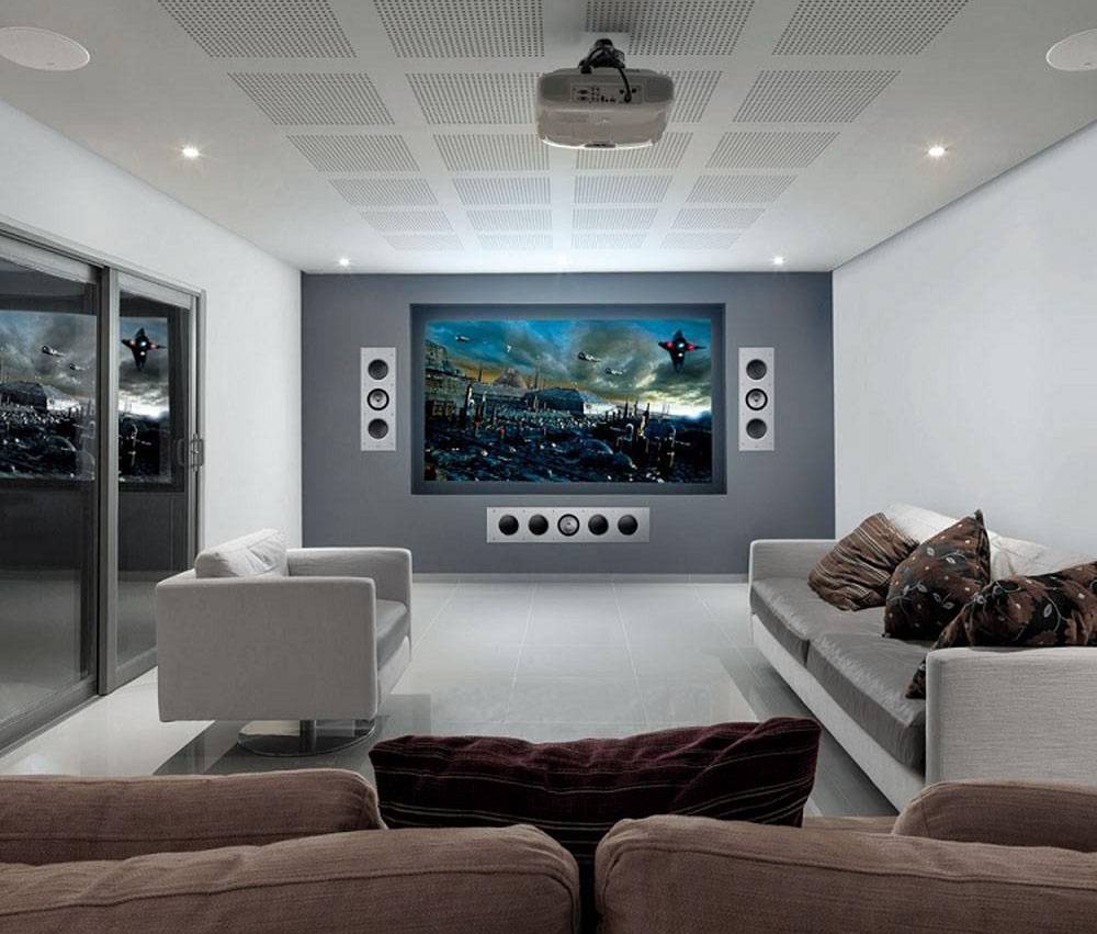 Встраиваемые акустические системы для домашнего кинотеатра