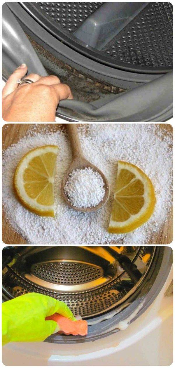 Как почистить стиральную машину в 3 шага (лучшие средства)