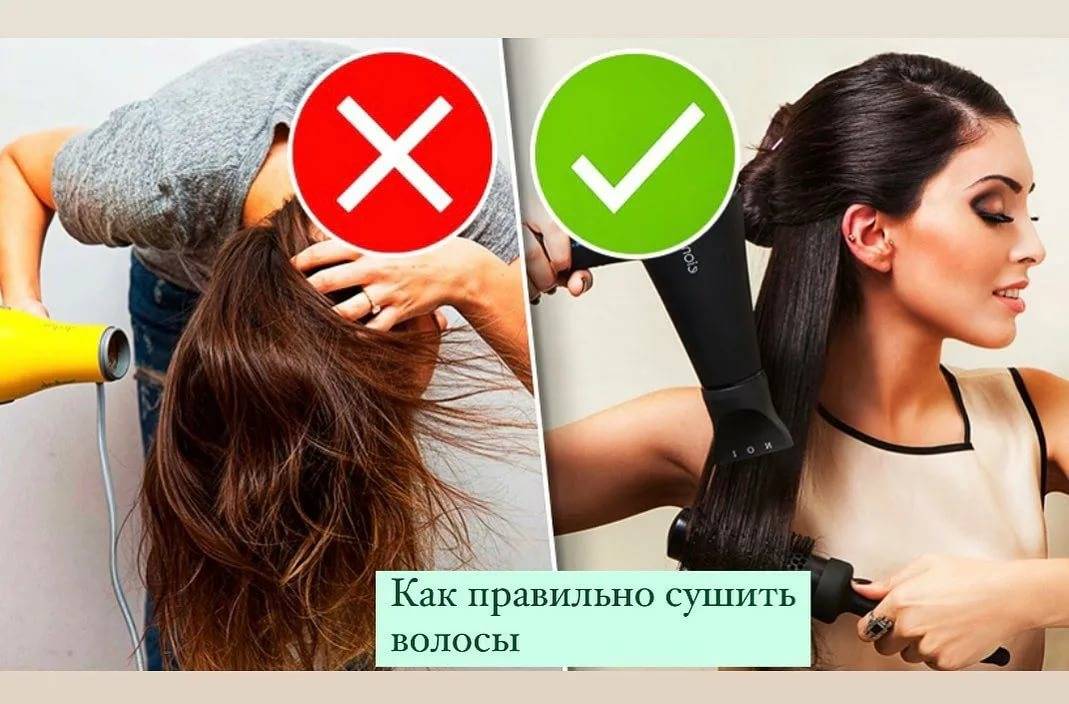 10 советов как правильно сушить волосы феном?