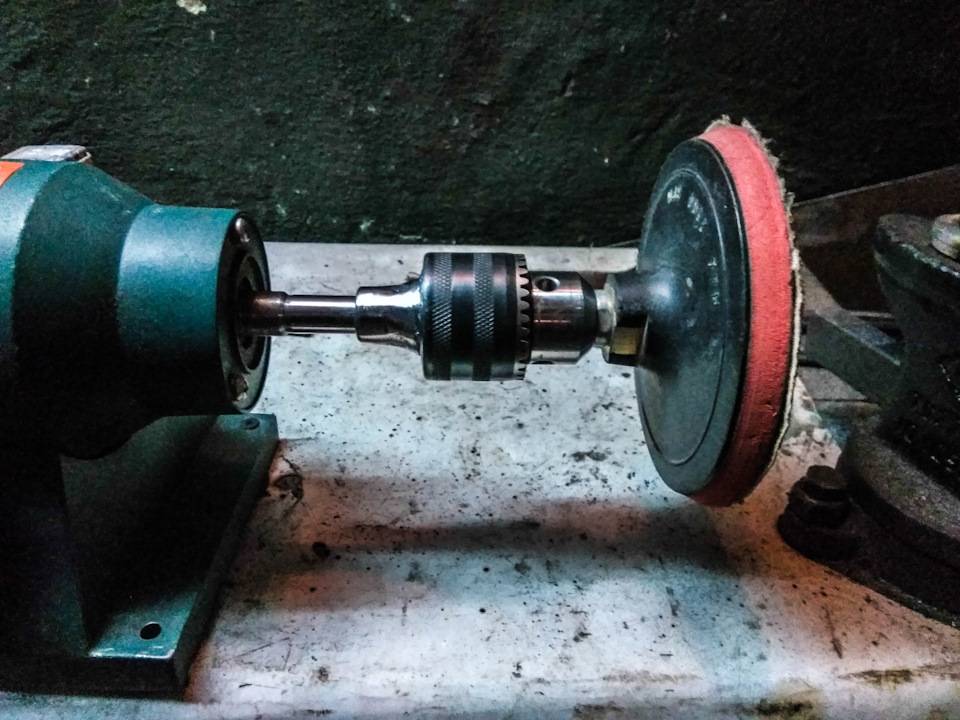 Точильный станок из двигателя советской стиральной машины
