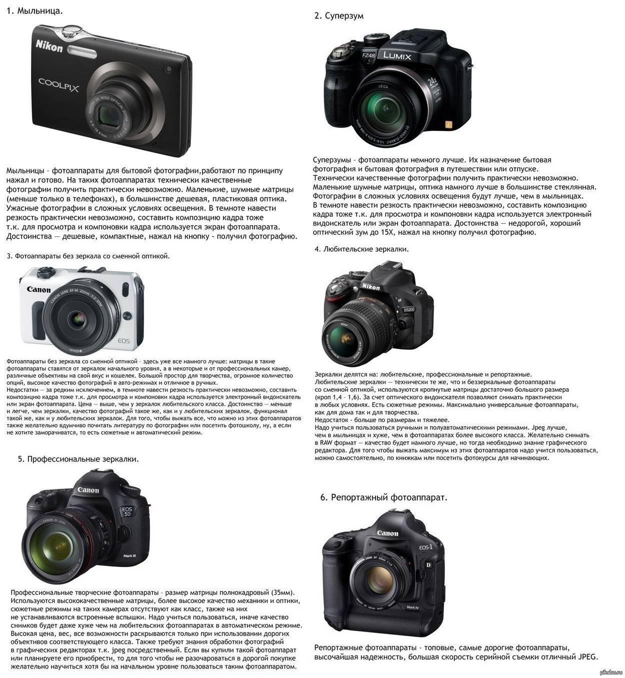 Топ-10 лучших фотоаппаратов для начинающего фотографа