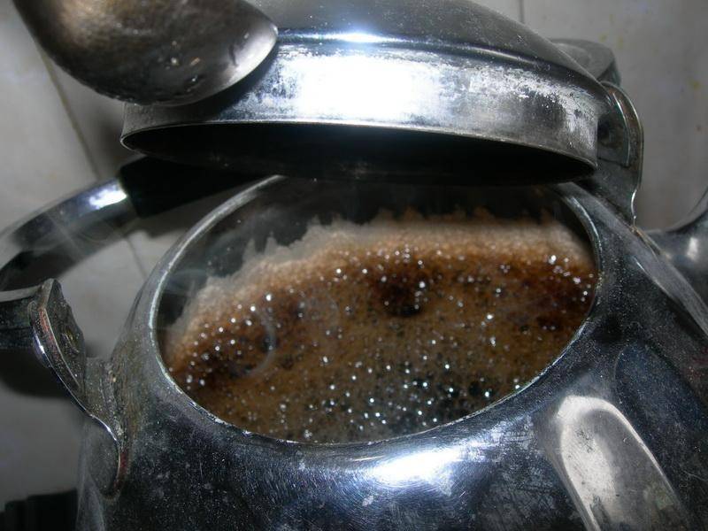Как очистить чайник от ржавчины внутри: электрический и обычный