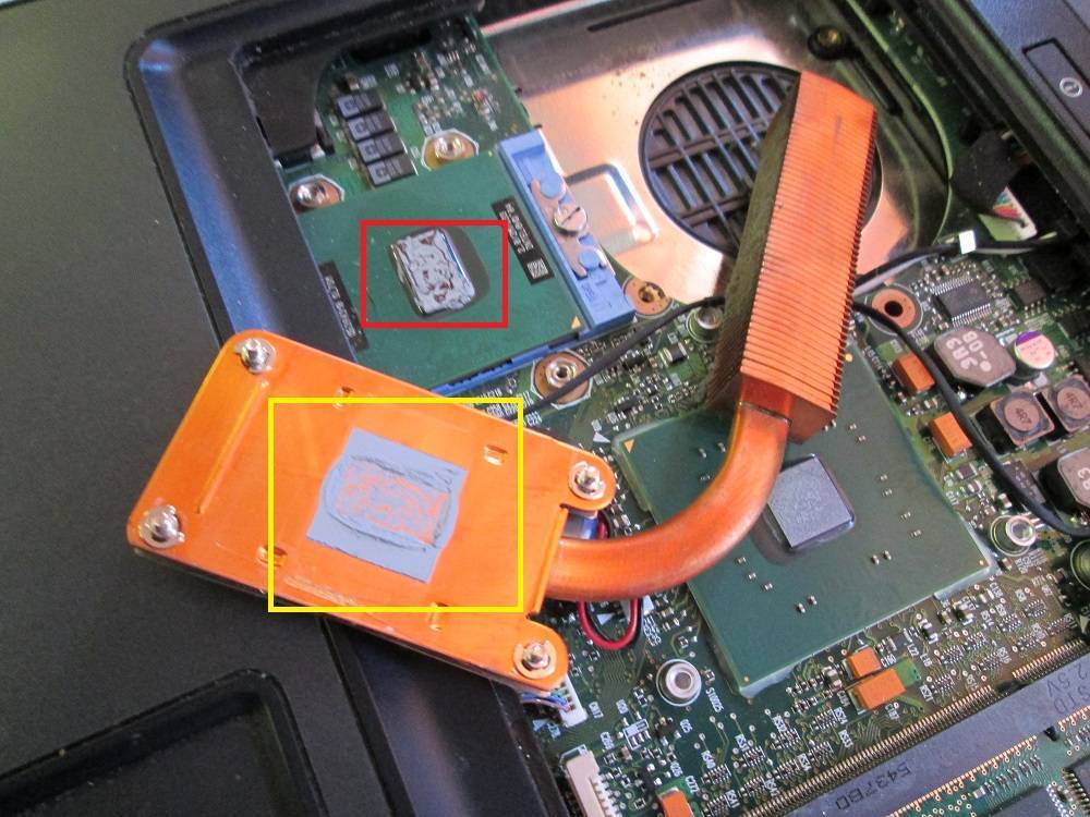 Замена термопасты на ноутбуке: как наносить на процессор lenovo, acer, asus, hp
