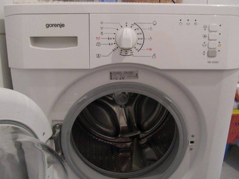 Коды ошибок стиральных машин gorenje: расшифровка