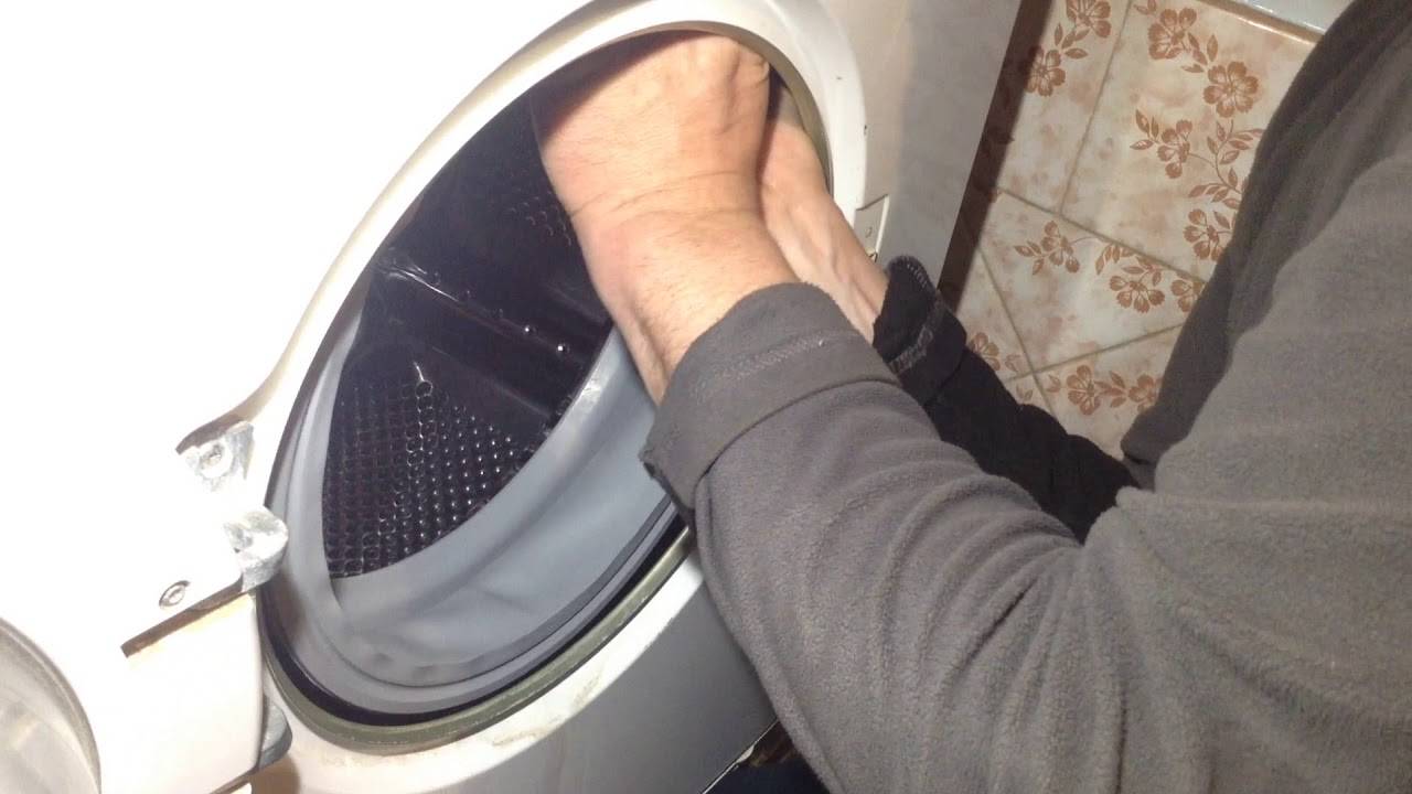 Как поменять резинку на стиральной машине: снять с барабана, замена манжеты люка lg, уплотнительная резинка, видео