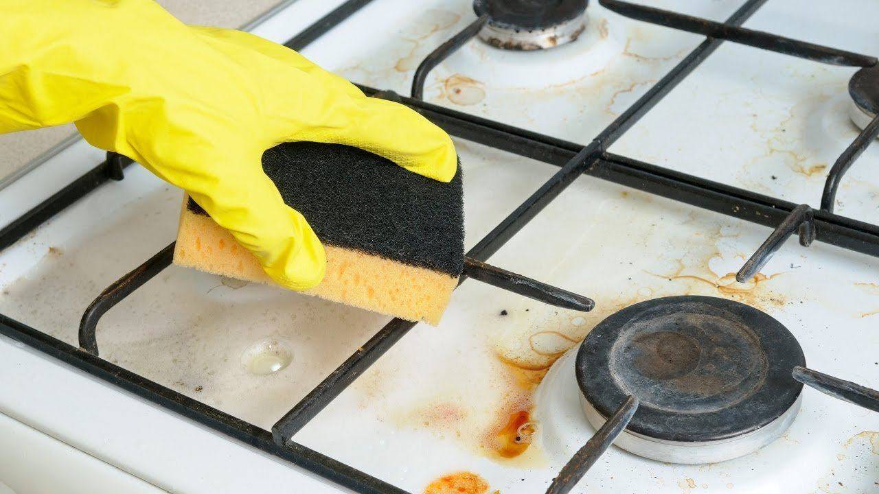 Как очистить газовую плиту магазинными и домашними средствами