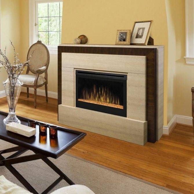 Как выбрать настенный электрический камин для квартиры и дома с эффектом живого огня