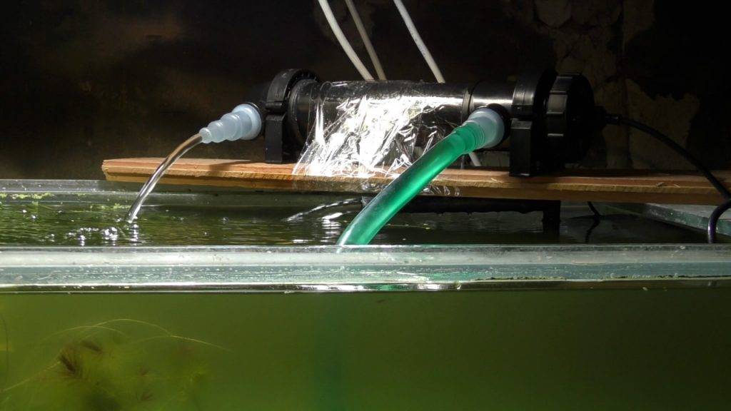 Ультрафиолетовый стерилизатор для аквариума