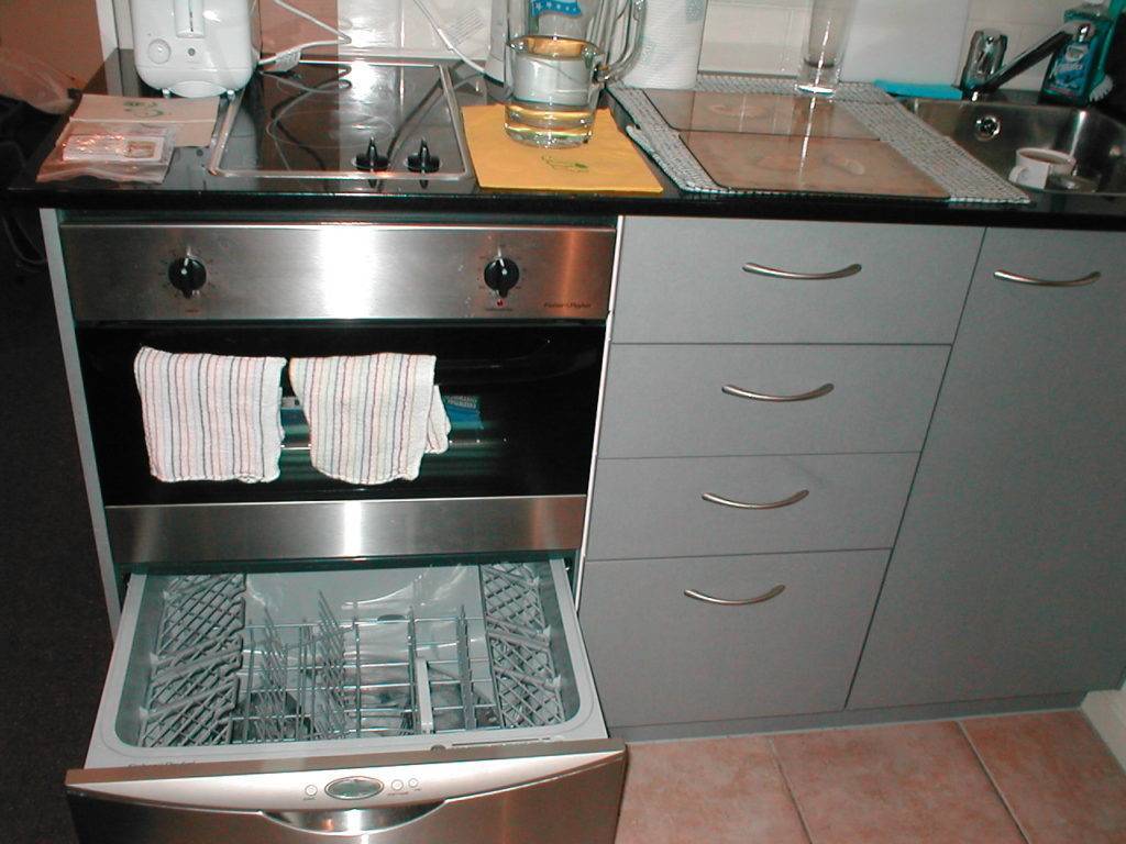 Нюансы установки посудомойки под варочную панель