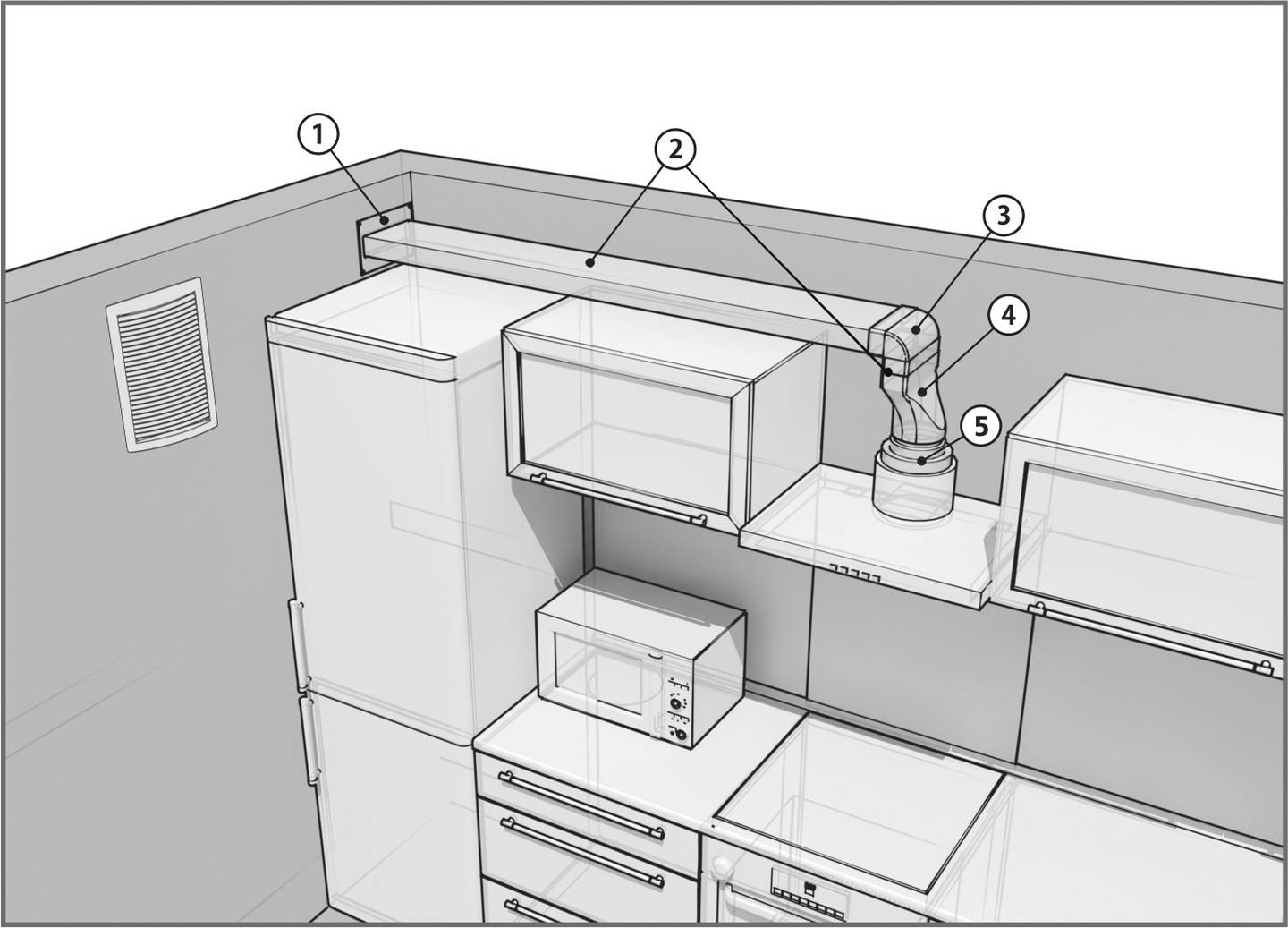 Вытяжки для кухни с отводом в вентиляцию: виды, комплектация, мрнтаж