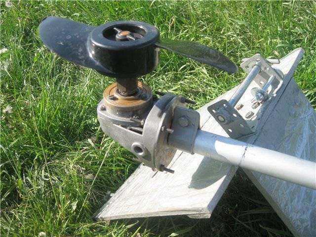 Лодочный мотор из триммера — пошаговая инструкция по переделке