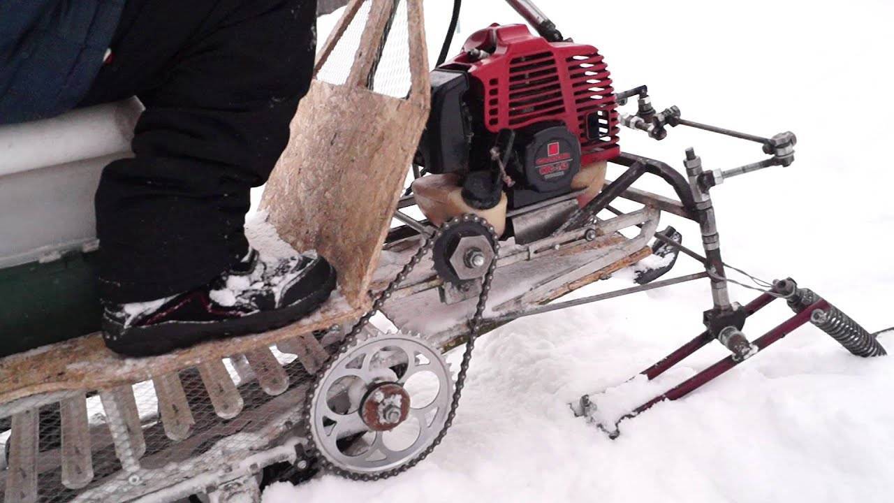 Самоделки из триммера: снегоуборщик своими руками, чертежи, ледобур, мотор, велосипед с двигателем, культиватор, мотоблок, снегоход, мототяпка, мотосани, мотокосы, тримера, видео