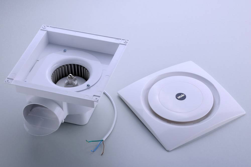 Вытяжной вентилятор с обратным клапаном для ванной и туалета: канальный, осевой, бесшумный, с таймером