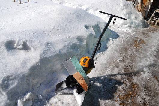 Снегоуборщик из триммера своими руками: пошаговая инструкция по самоделке