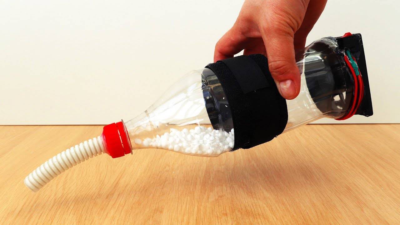 Как сделать пылесос из бутылки своими руками: пошаговая инструкция