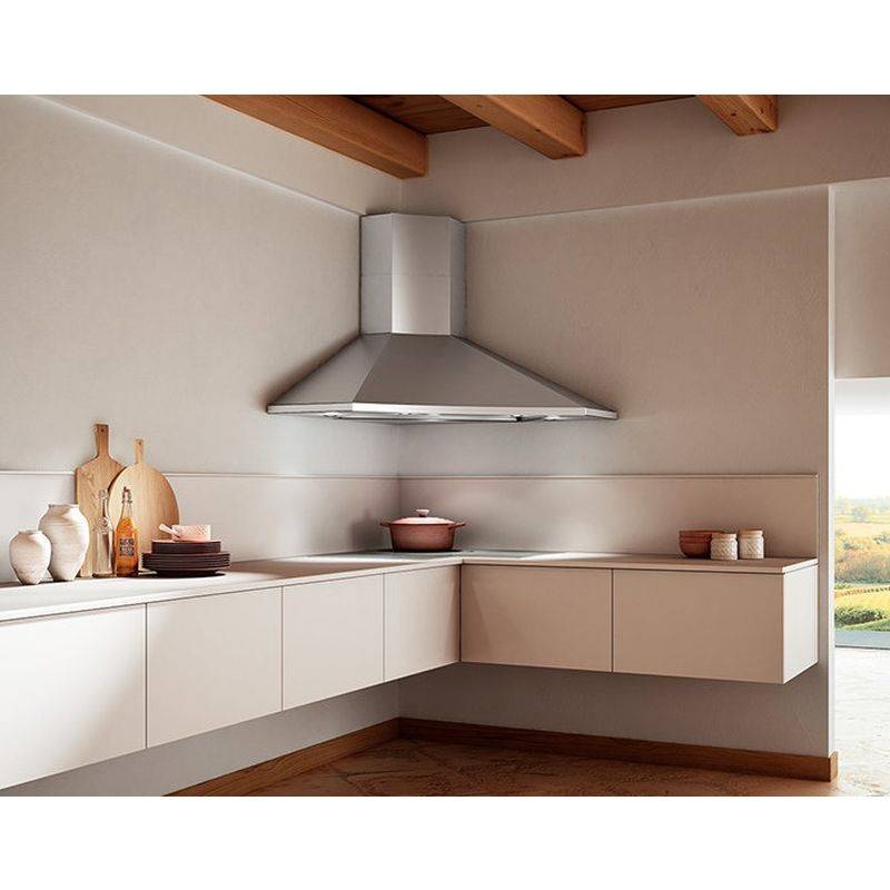 Угловая вытяжка на кухню: дизайн вентиляции в современном интерьере