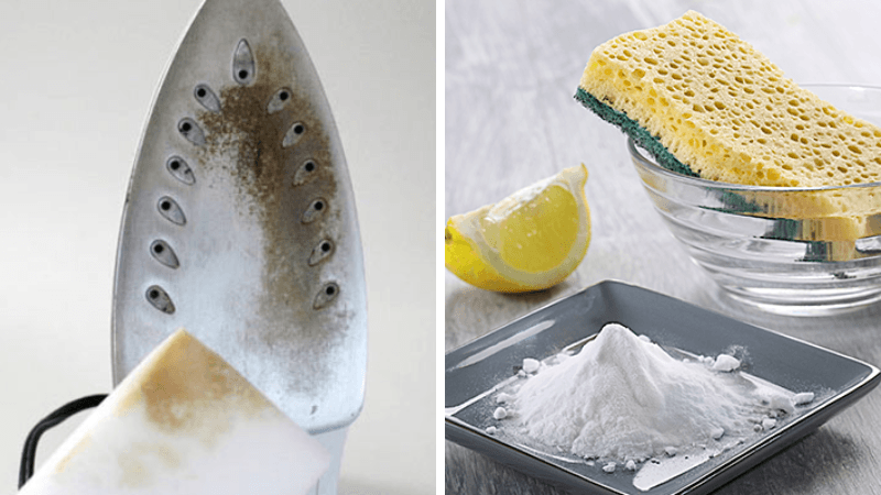Как почистить утюг от накипи внутри уксусом, лимонной кислотой?