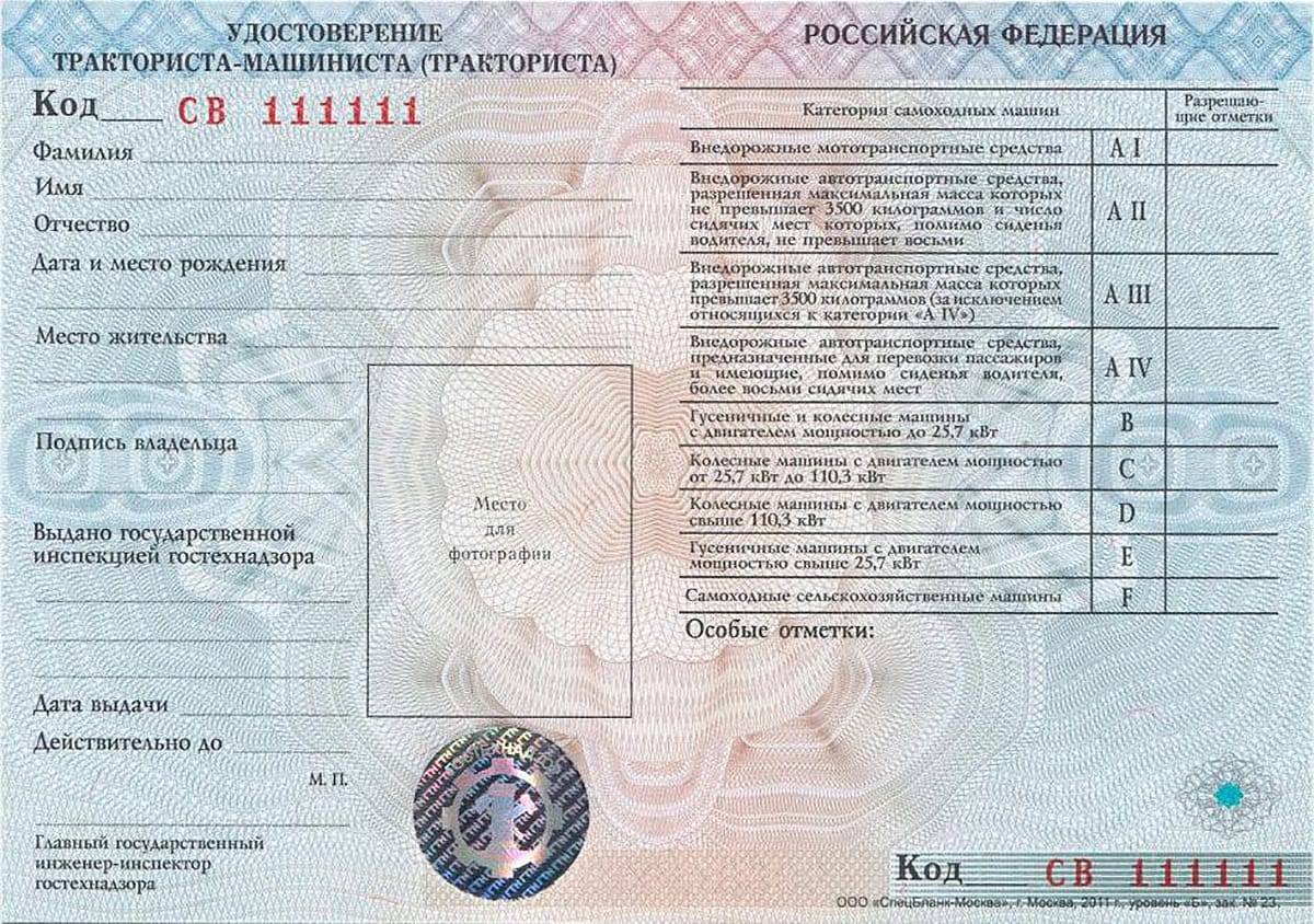 ✅ права на минитрактор — порядок получения, процедура - tym-tractor.ru