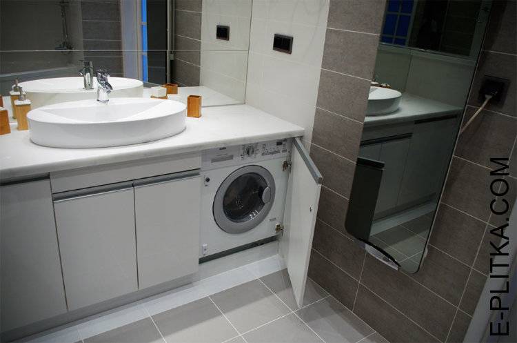 Стиральная машина под раковину: достоинства и недостатки, выбор и установка стиралки в ванной