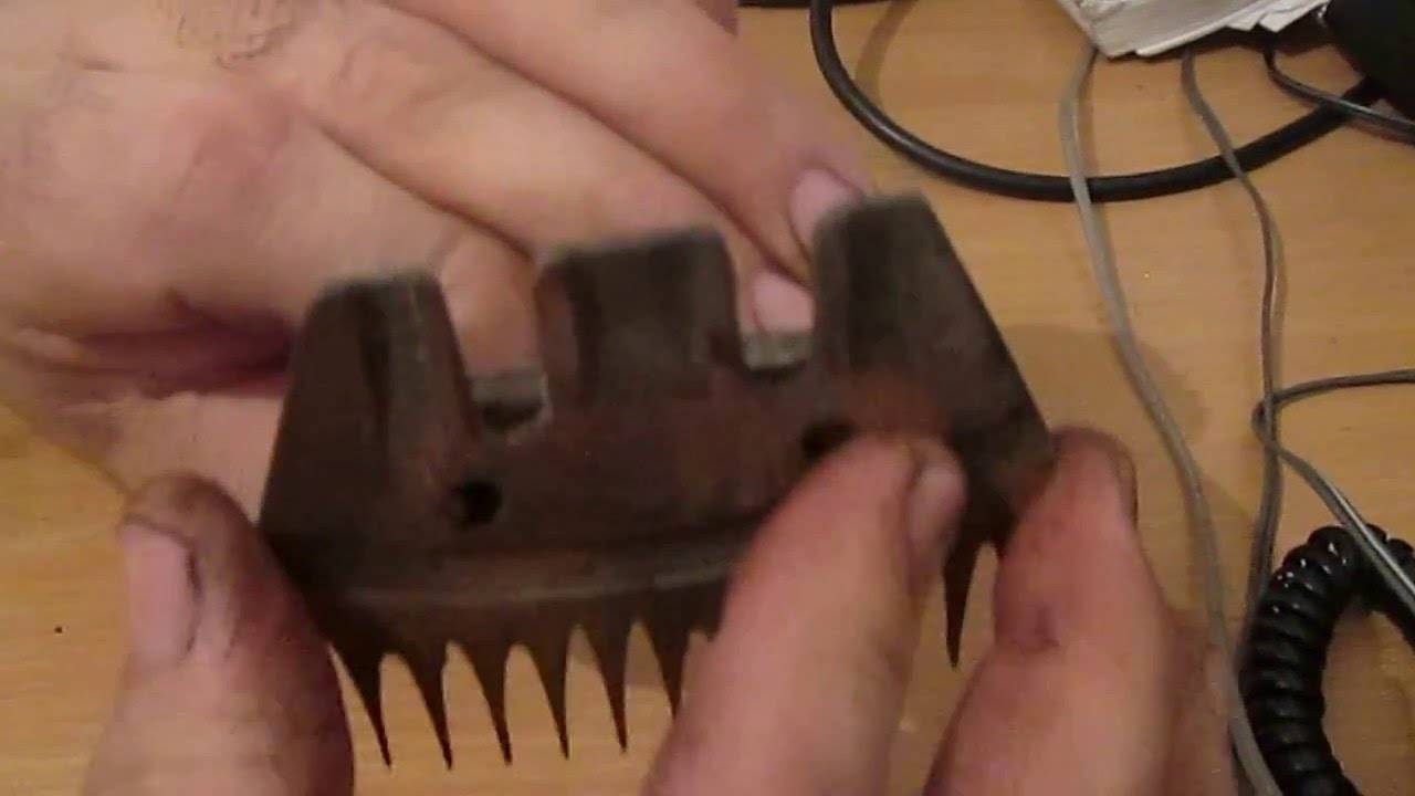 Как заточить ножи машинки для стрижки: способы