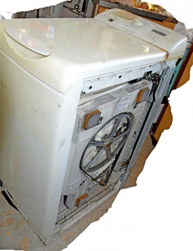 Как разобрать стиральную машину indesit