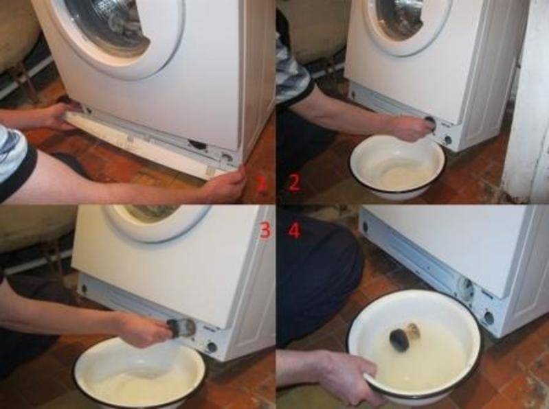 Как слить воду из стиральной машины самостоятельно