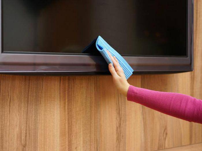 Чем протирать экран жк-телевизора в домашних условиях без разводов