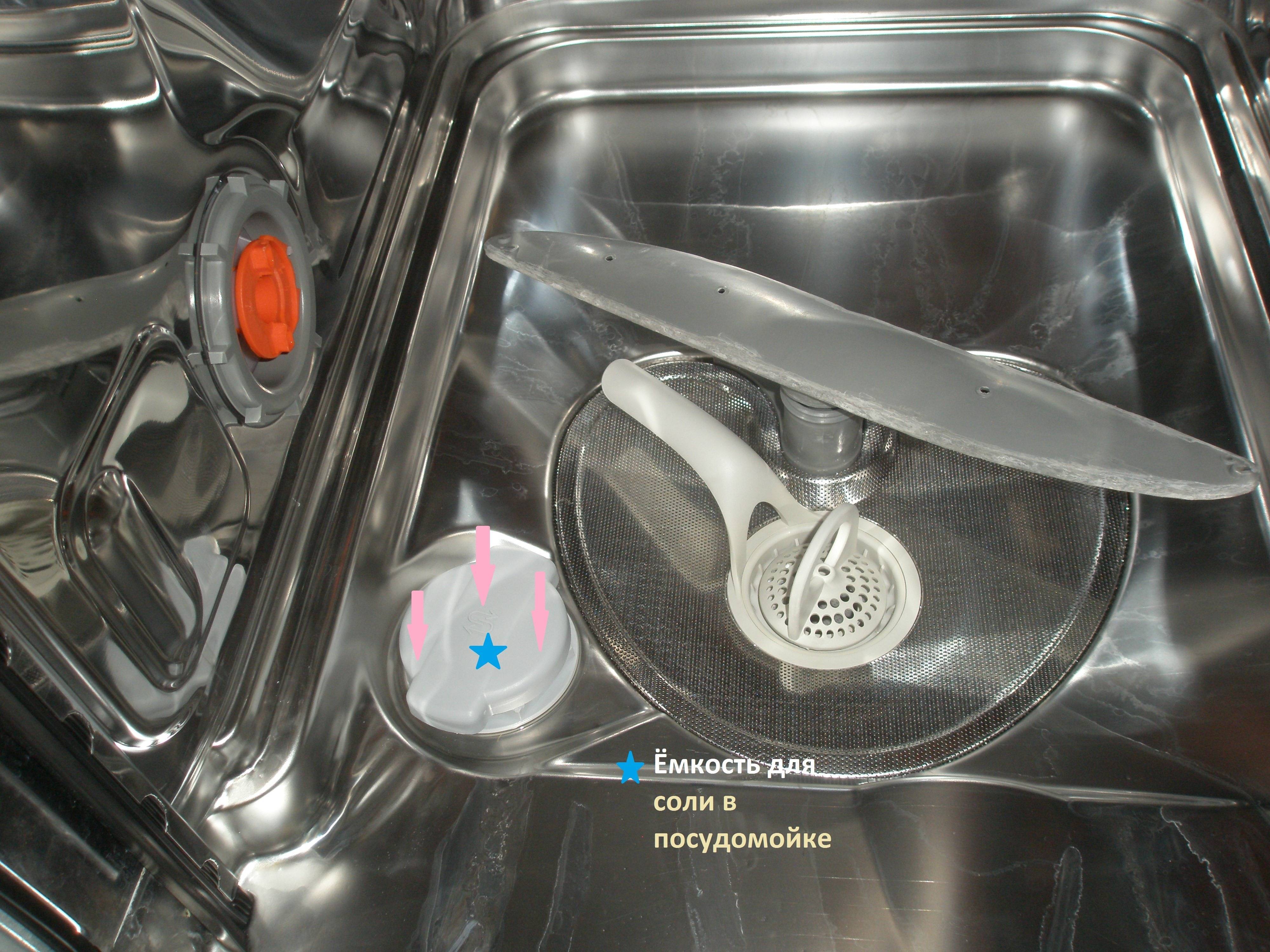 ???? соль для посудомоечной машины: назначение, особенности, популярные марки