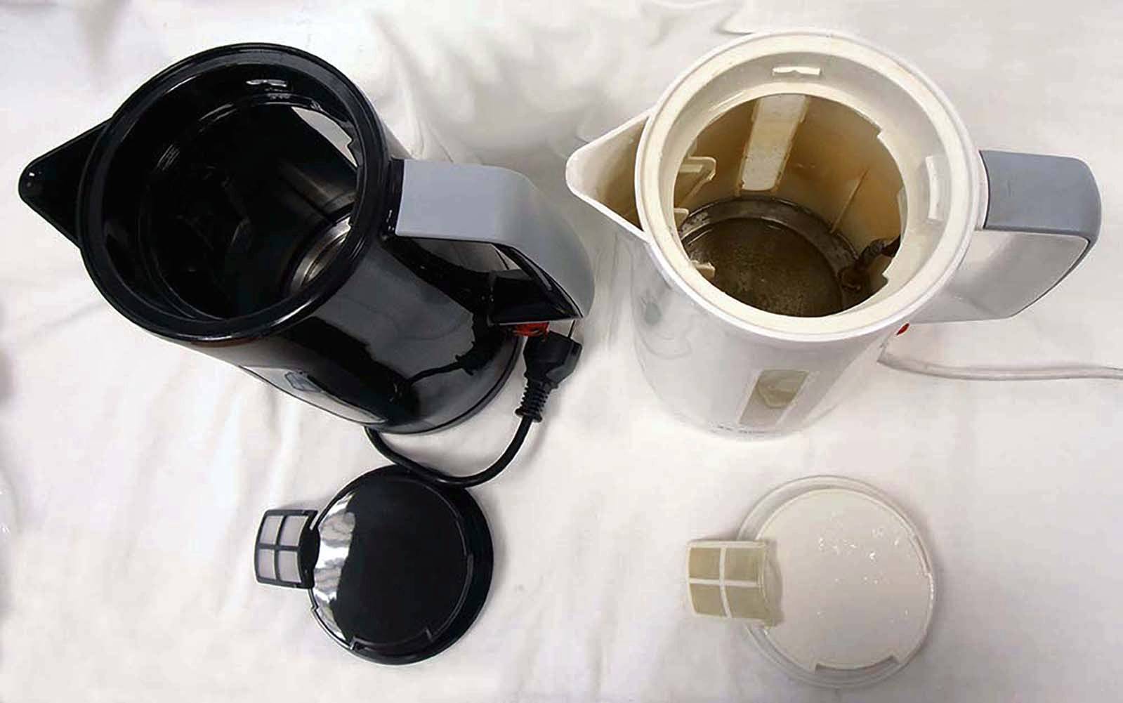 Как почистить электрический чайник от накипи