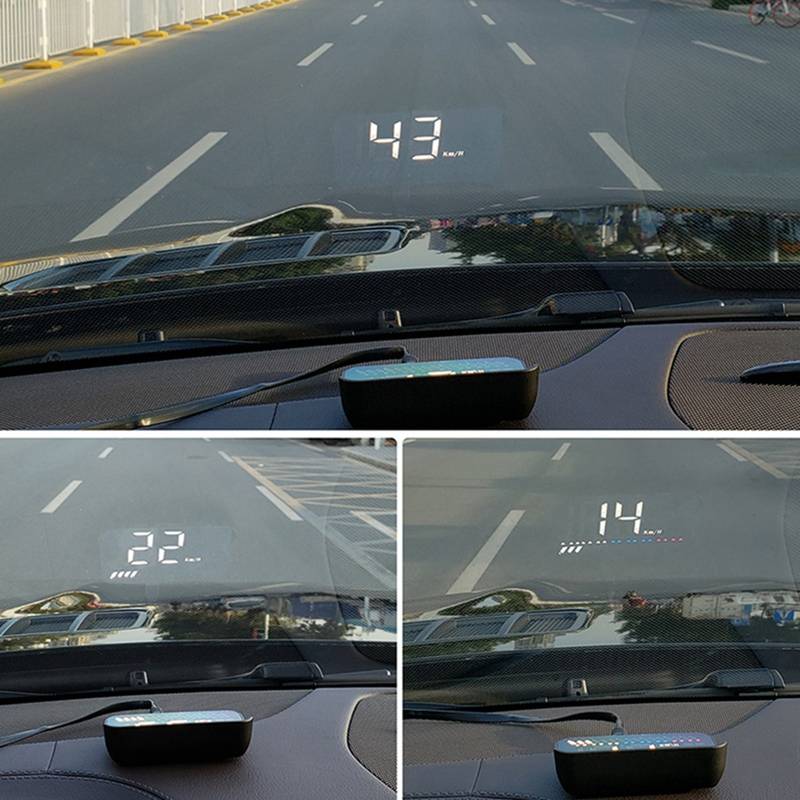 Проекция на лобовое стекло автомобиля: скорость и изображение