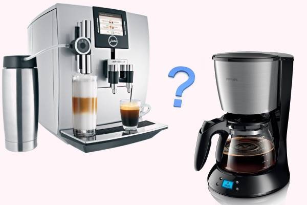 Чем отличается кофеварка от кофемашины: что лучше, как выбрать устройство для дома