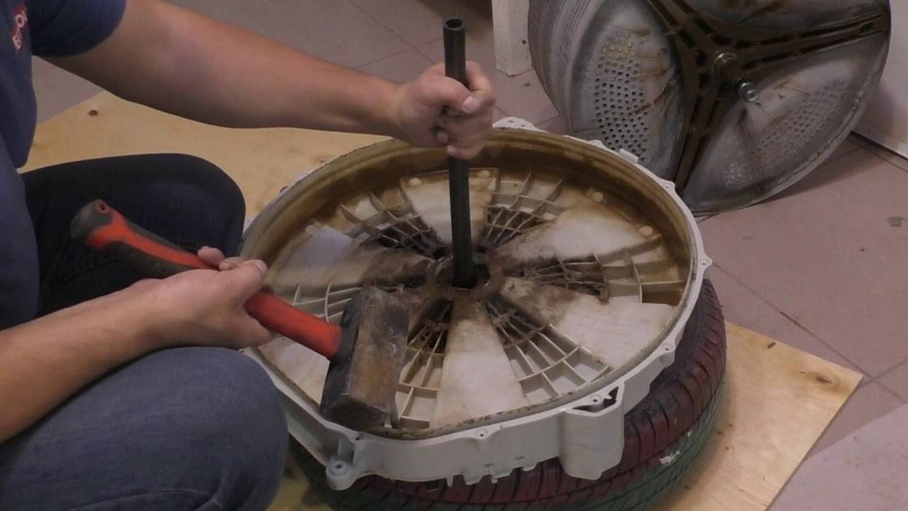 Как снять барабан на стиральной машине: инструкция