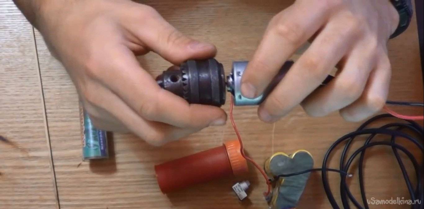 Сборка мини-дрели, цангового патрона, дремеля своими руками из старого принтера и других устройств
