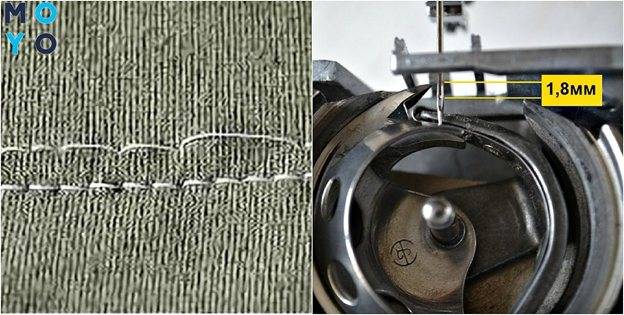 Почему швейная машинка пропускает стежки при шитье: причины и что делать