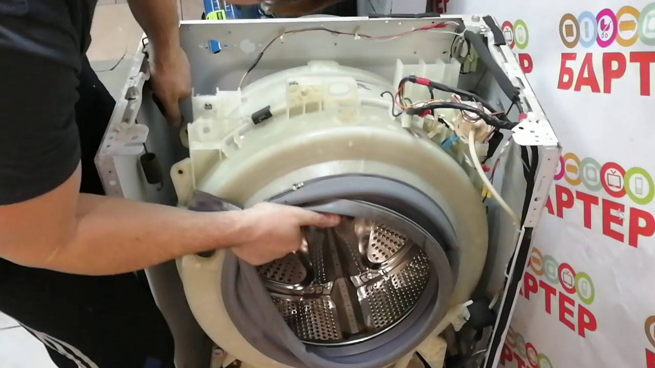 Самостоятельная разборка стиральной машины Самсунг