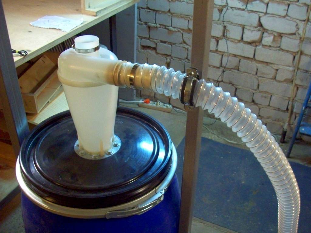 Циклонный фильтр для пылесоса своими руками