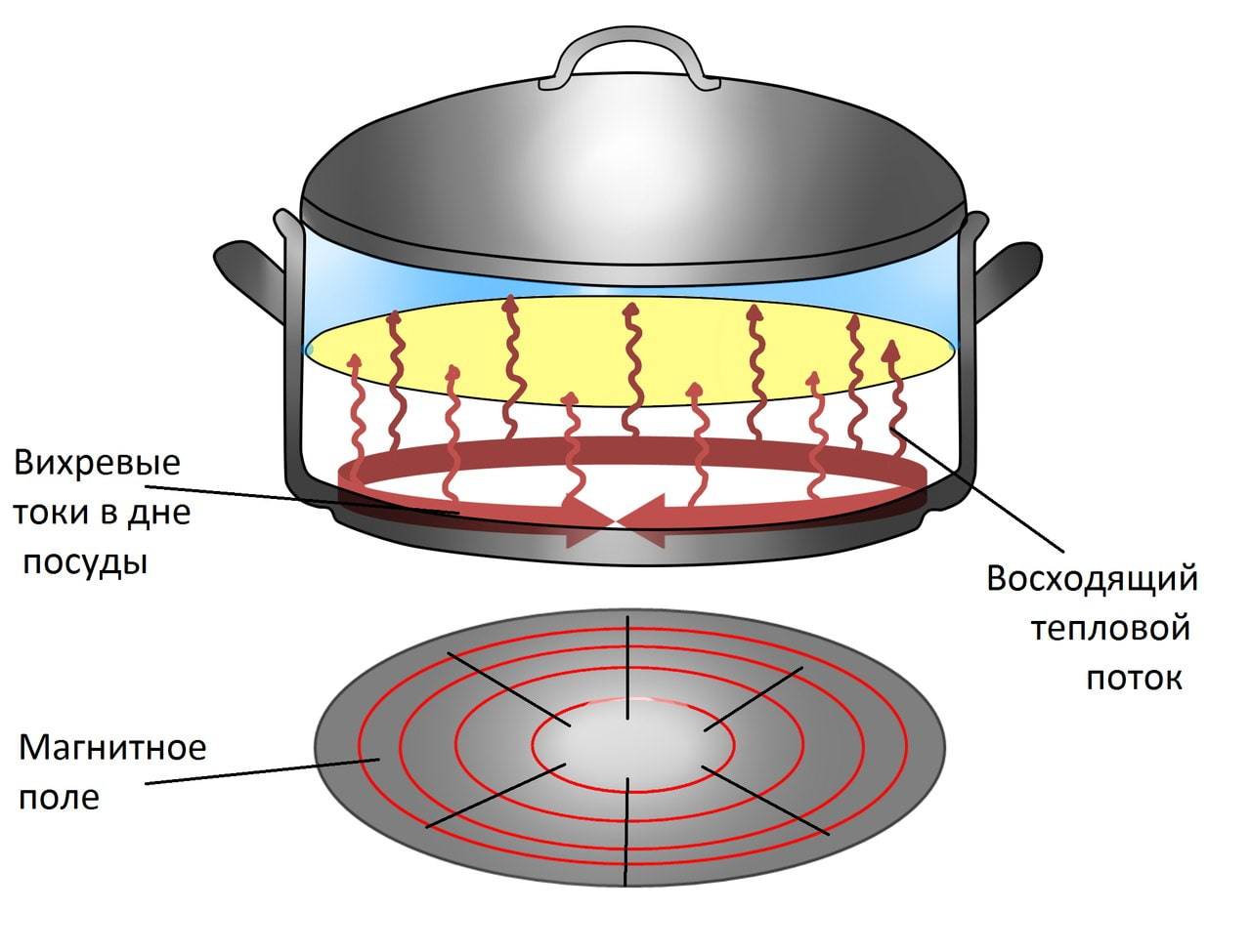 Индукционная плита - плюсы и минусы варочной панели