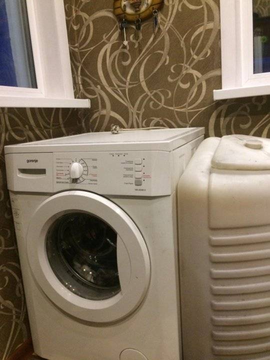 Как подключить стиральную машину в деревне?