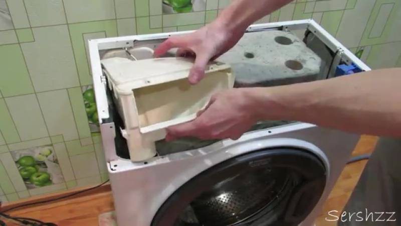 Как заменить подшипник на стиральной машине ariston