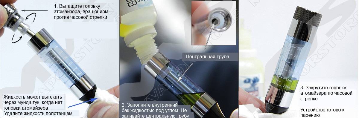 Как заправить электронную сигарету специальной жидкостью в домашних условиях. жидкость для электронных сигарет