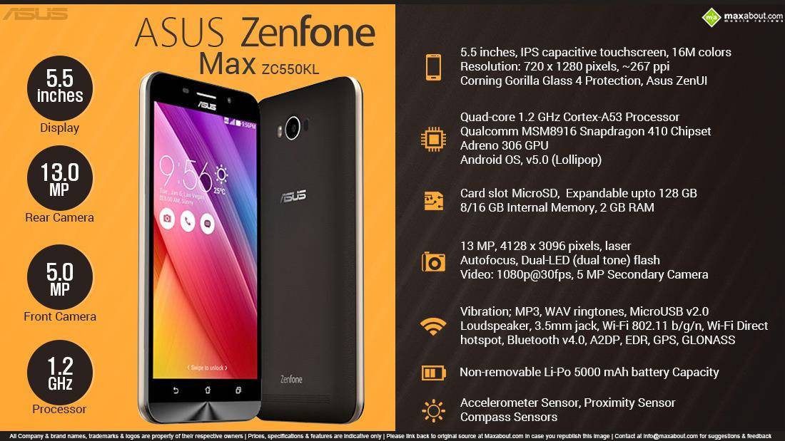 Asus zenfone 4 max plus: технические характеристики и другие подробности