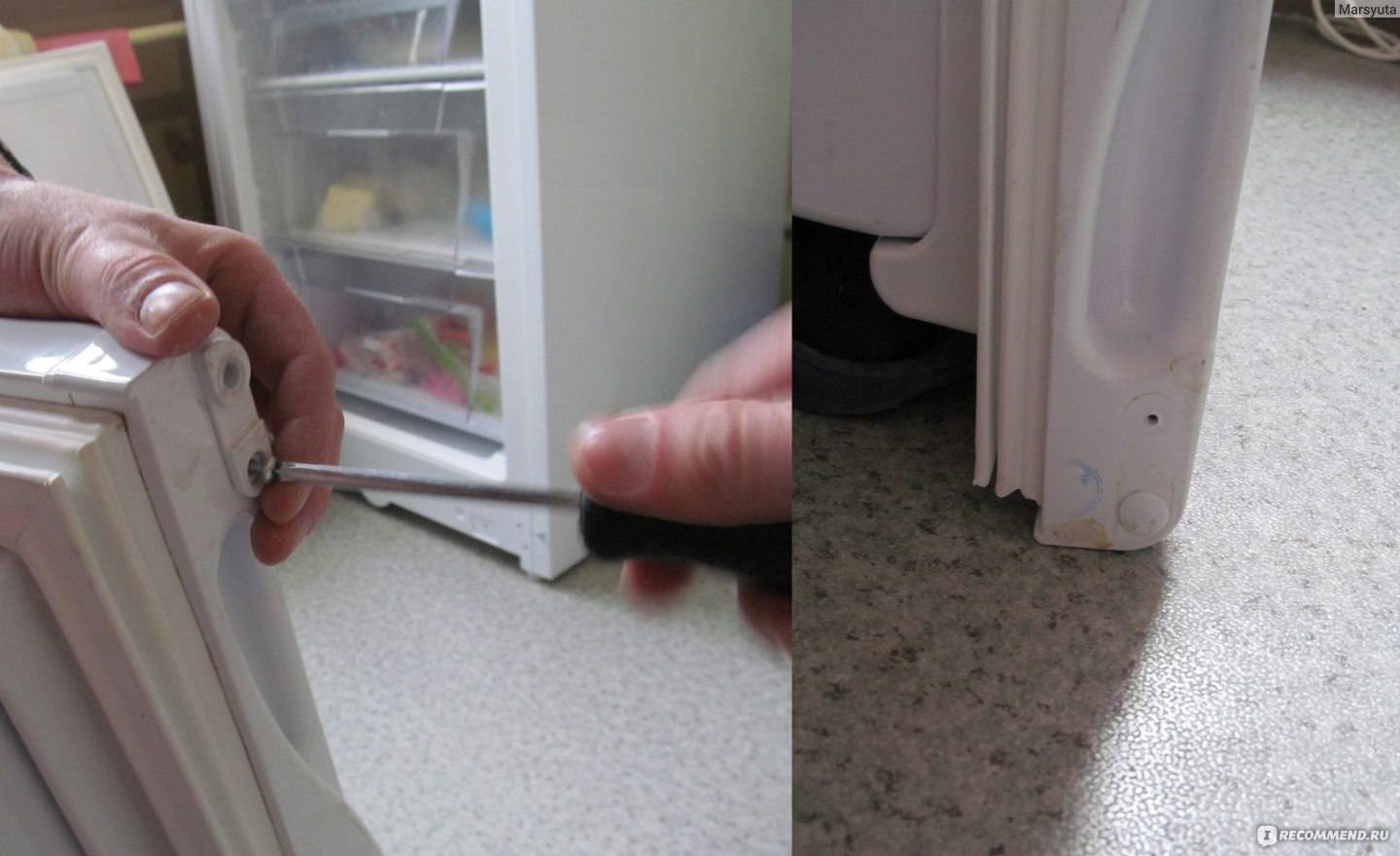 Как разобрать и отрегулировать дверь холодильника своими руками