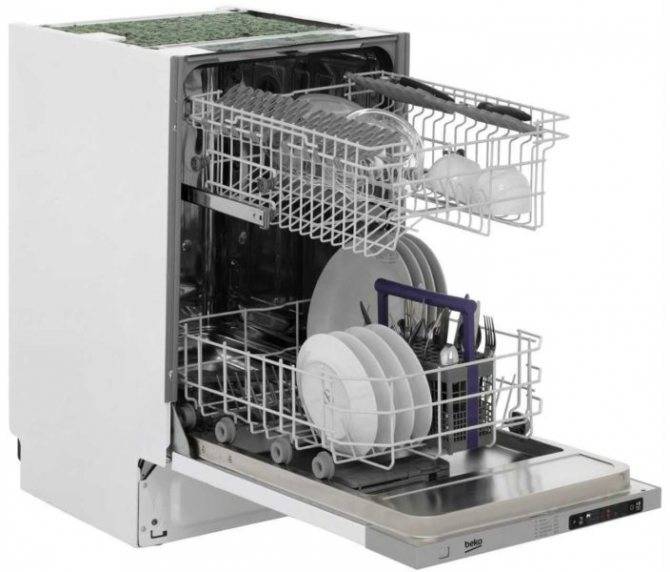 Встраиваемые посудомоечные машины beko 45 см и 60 см: отзывы