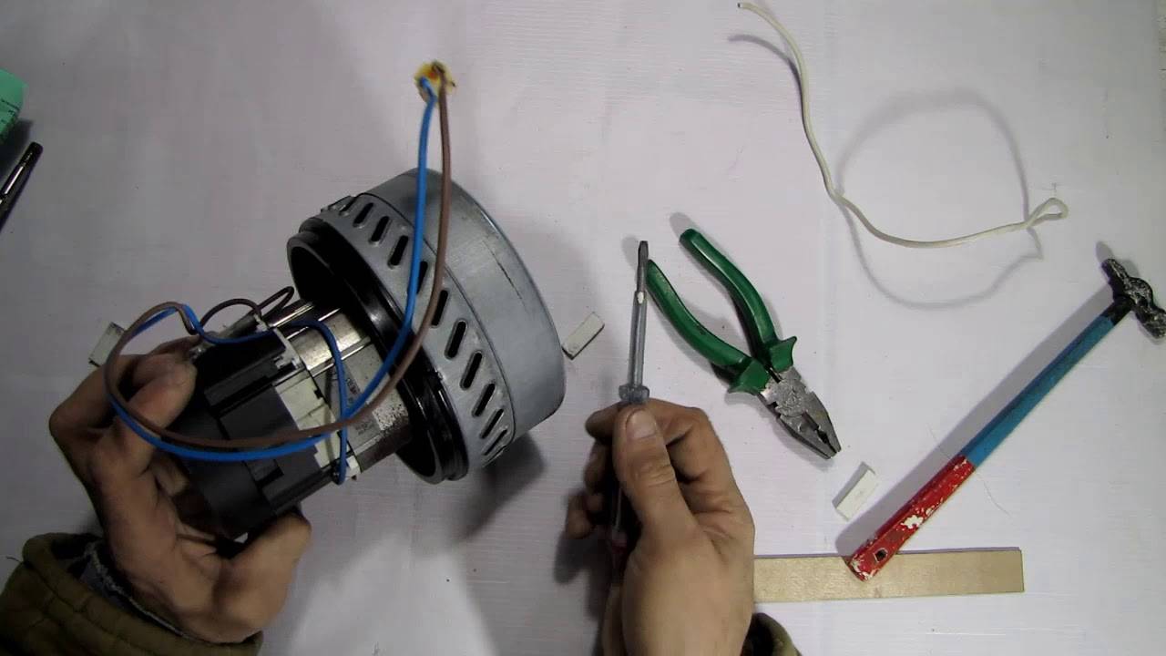 Как разобрать электрический двигатель пылесоса? на примере популярных моделей