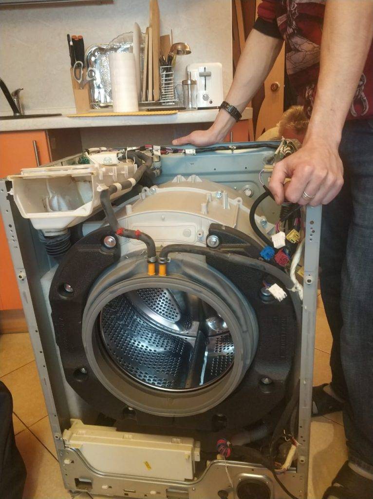 Как разобрать стиральную машину indesit своими руками: инструкция
