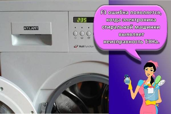 Расшифровка кодов ошибок стиральных машин «атлант»