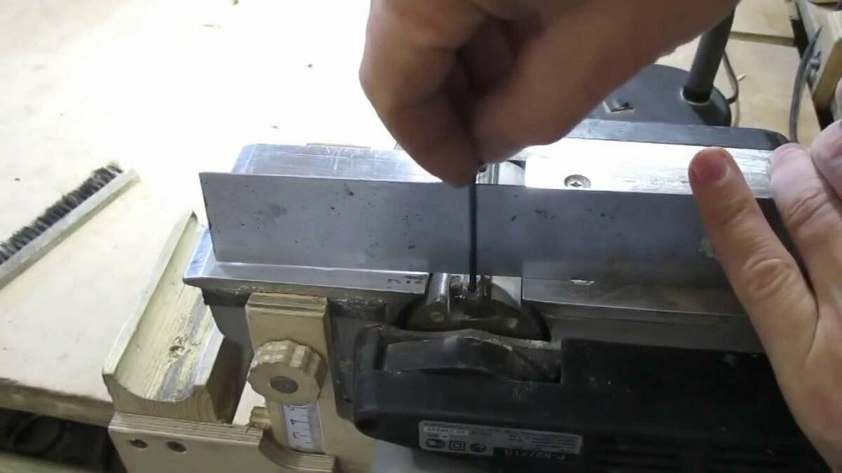 Угол заточки ножей для электрорубанка