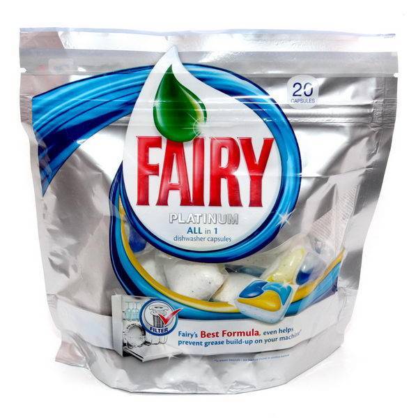 Таблетки fairy для посудомоечной машины: обзор линейки фейри - точка j