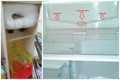 Почему течет холодильник внутри, снизу: причины