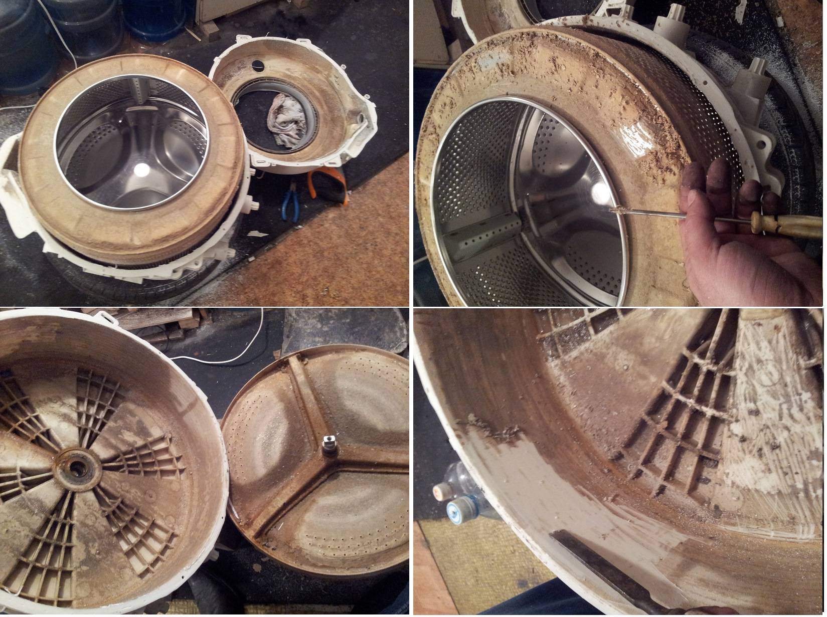 Как разобрать барабан стиральной машины индезит: инструкция